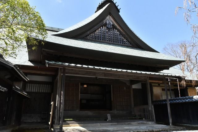 江川邸の玄関 江川邸の玄関