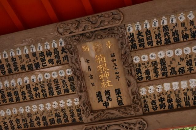 箱根神社の本殿 箱根神社の本殿