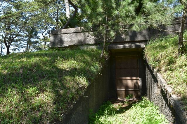 沼津御用邸の防空壕 沼津御用邸の防空壕