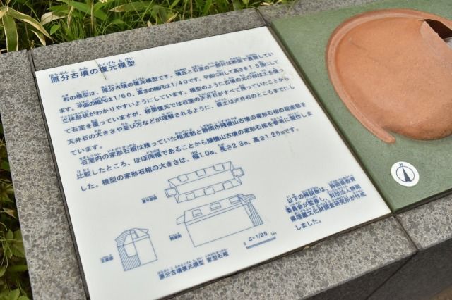 原文古墳のミニチュア 原文古墳のミニチュア