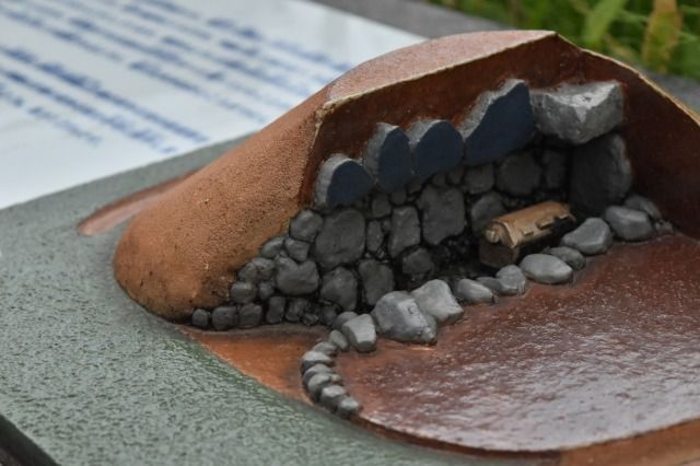 原文古墳のミニチュア 原文古墳のミニチュア