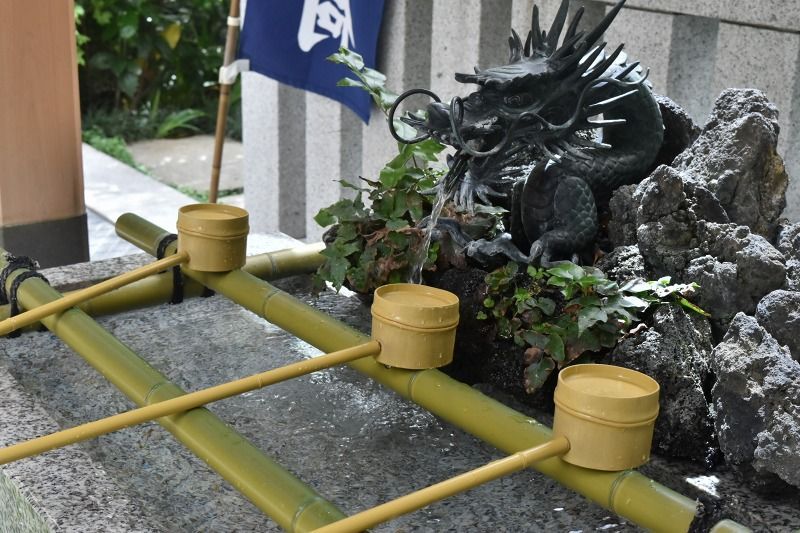 福徳神社の境内 福徳神社の境内