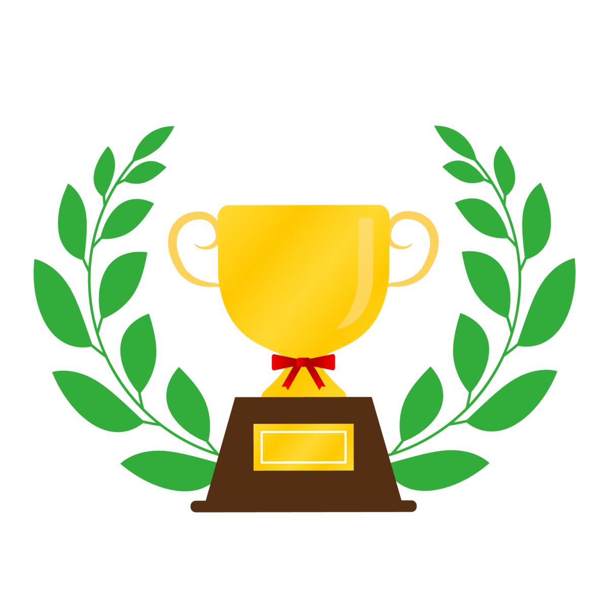 優勝トロフィーのイラスト
