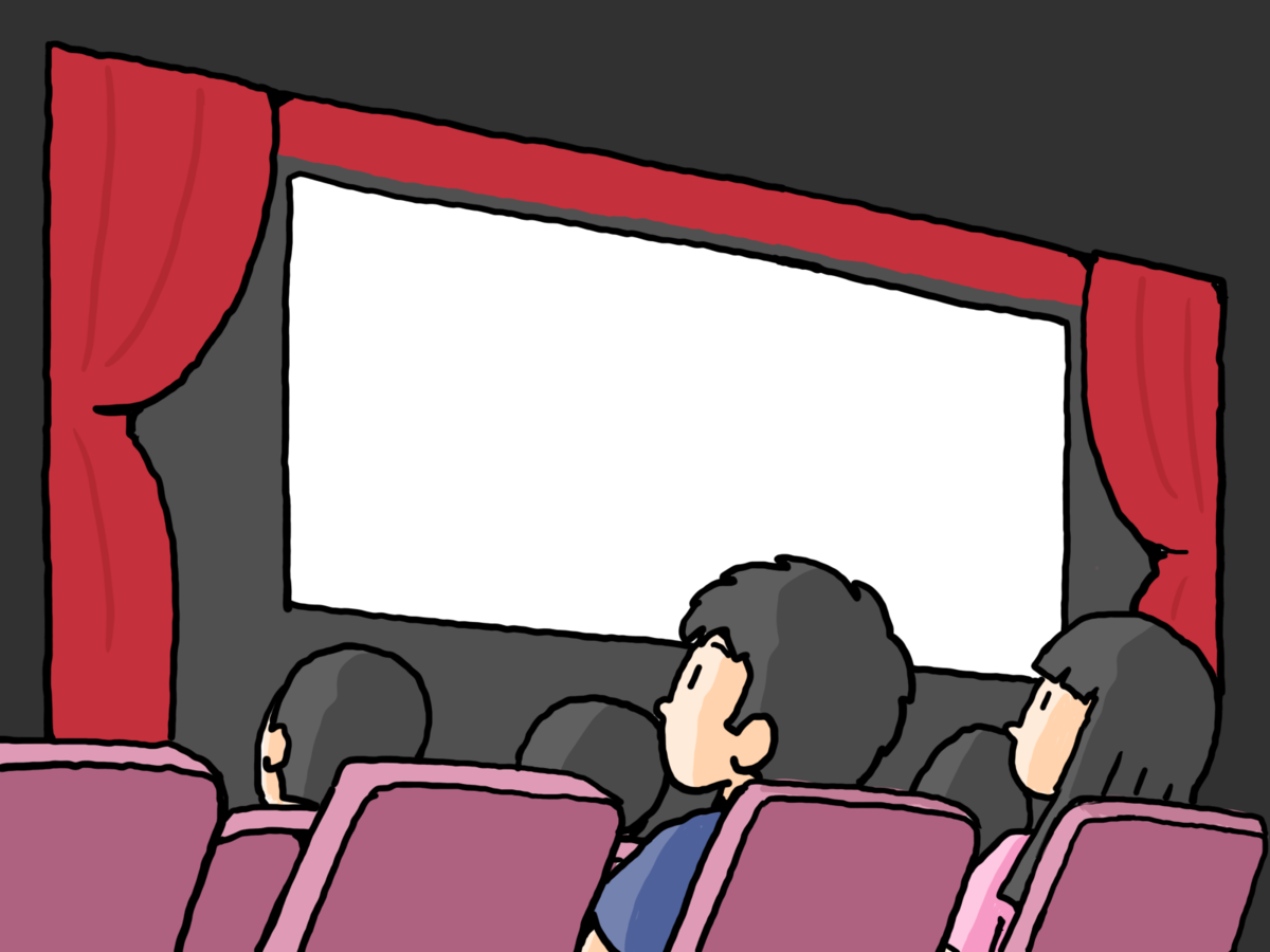 映画館のイラスト