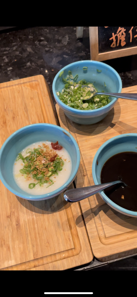 朝食おかゆ
