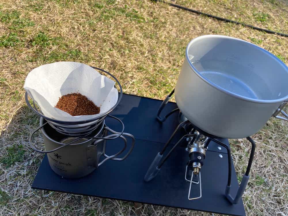 SOTO ST-310とドリップコーヒー
