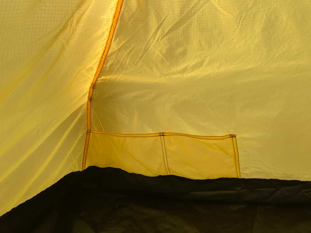 ヒルバーグソウロのインナー生地