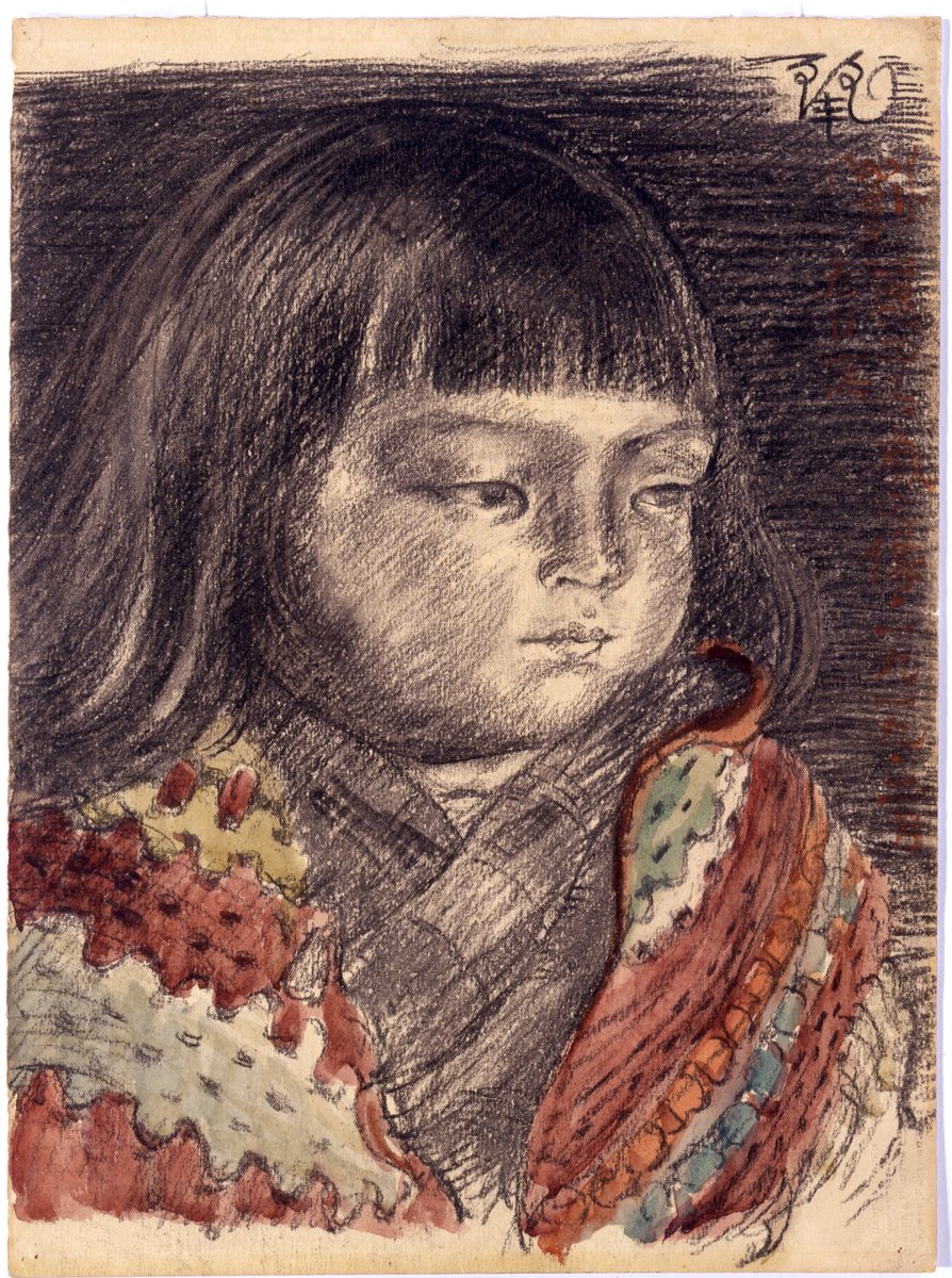 【限定品】岸田劉生 麗子像 リトグラフ 希少番号入り 描いても描いても愛しい麗子～「岸田劉生展」に行って来ました