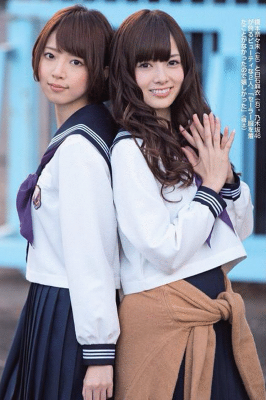 アイドル セーラー服 スタンディング 乃木坂 白石麻衣 橋本奈々未 41Hg73GbYOL._UF350,350_QL50_.jpg