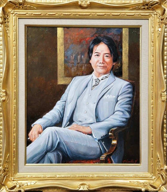 渾身の肖像画制作「吉田肖像美術」 - akimitsu-yoshida's diary