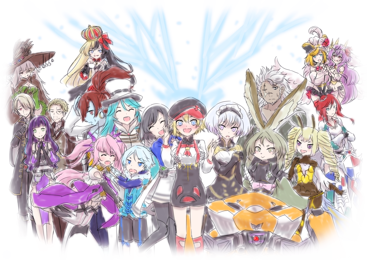 クロス×ロゴス思い出作り - 秋地にダンボール箱(みかん)