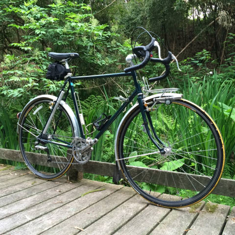 ランドナーを650Aから700Cへ - あきたポタリング日記 1990s？ LAND