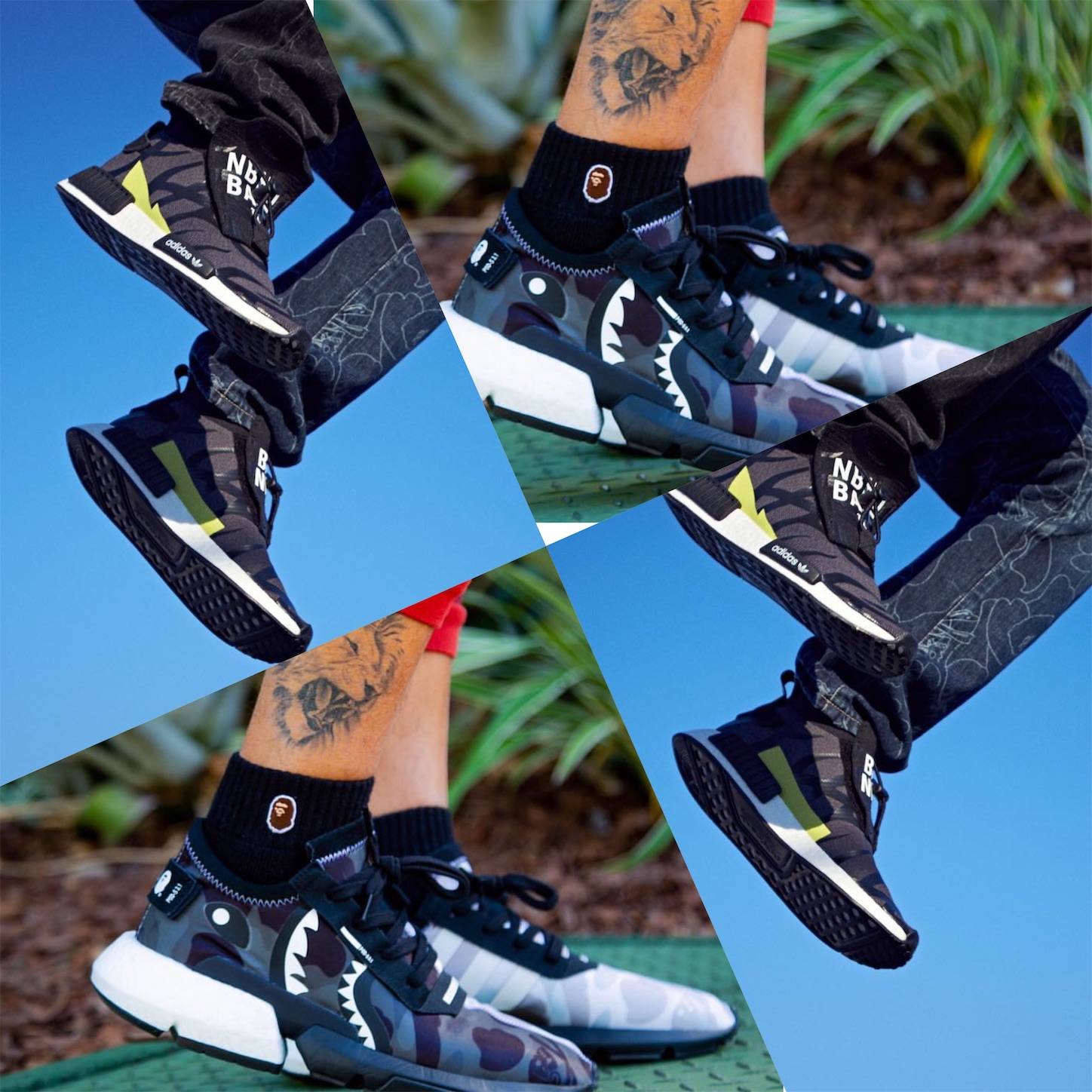 a bathing ape neighborhood adidas