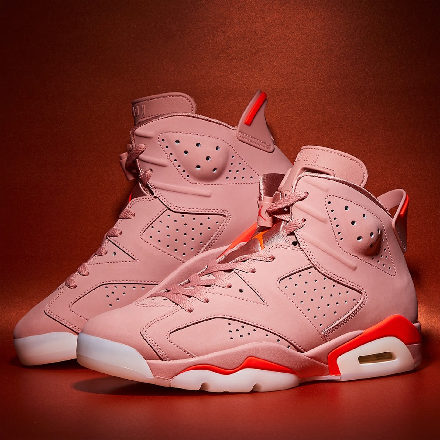 aj6 millennial pink