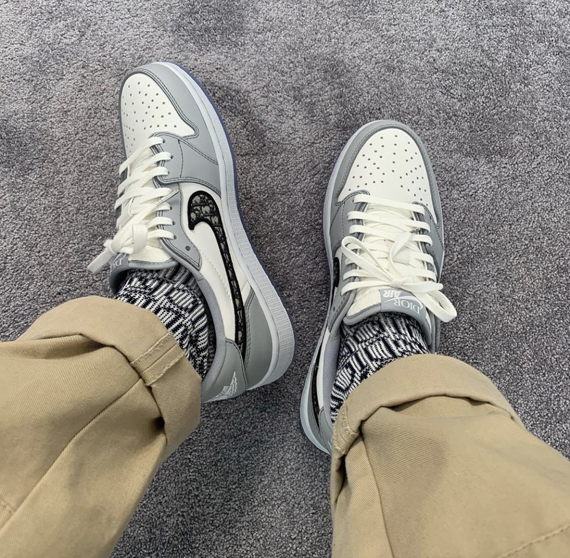 dunk low x dior