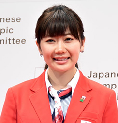 “福原愛さんの笑顔”/