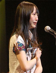 “松井玲奈さんの横顔”/