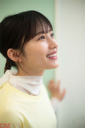 “羽瀬川なぎさんの横顔”/