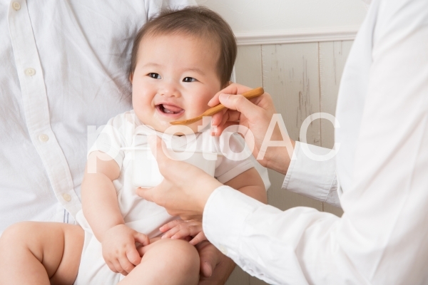 離乳食丸呑み