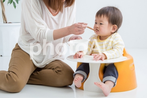 離乳食丸呑み