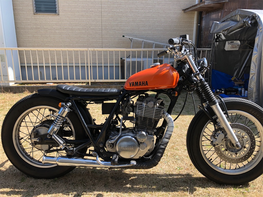 SI400 タンク載せ替え - You only live once SI400 タンク載せ替え - You only live once