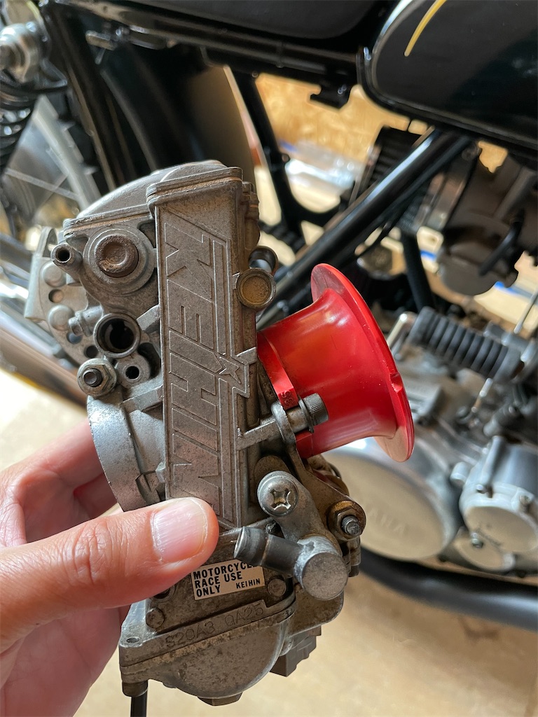 SR400 FCR39φ キャブセッティング その① - You only live once