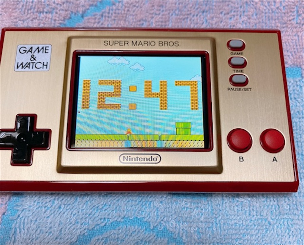 ゲーム&ウオッチスーパーマリオブラザーズ版】届いたから開封レビュー