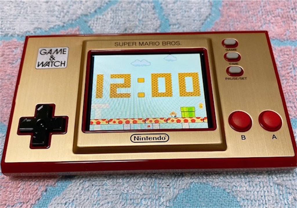 ゲーム&ウオッチスーパーマリオブラザーズ版】届いたから開封レビュー