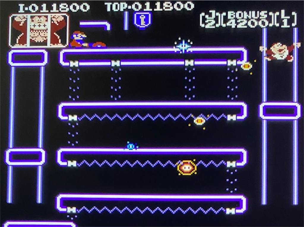 レトロゲーム・ドンキーコングJR攻略編】ゲームが苦手な人でも