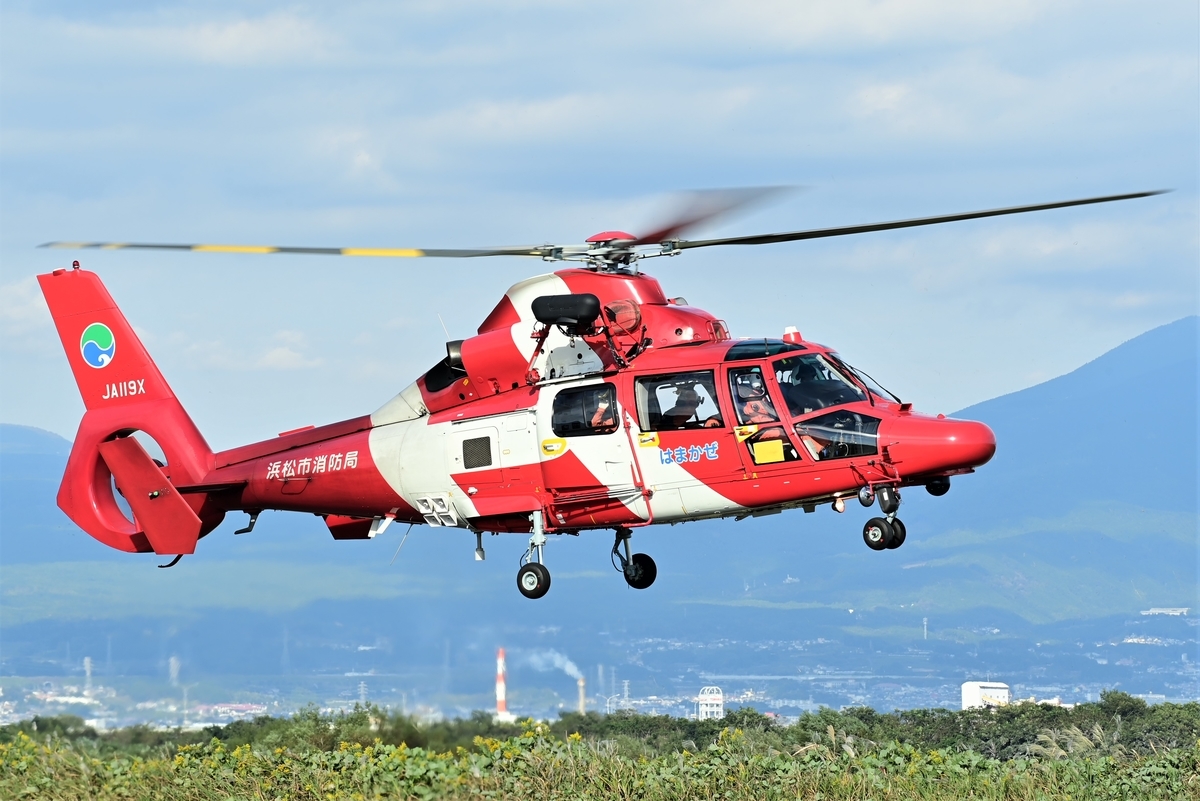 2022年10月21日（金） 富士川滑空場にJA119X「はまかぜ