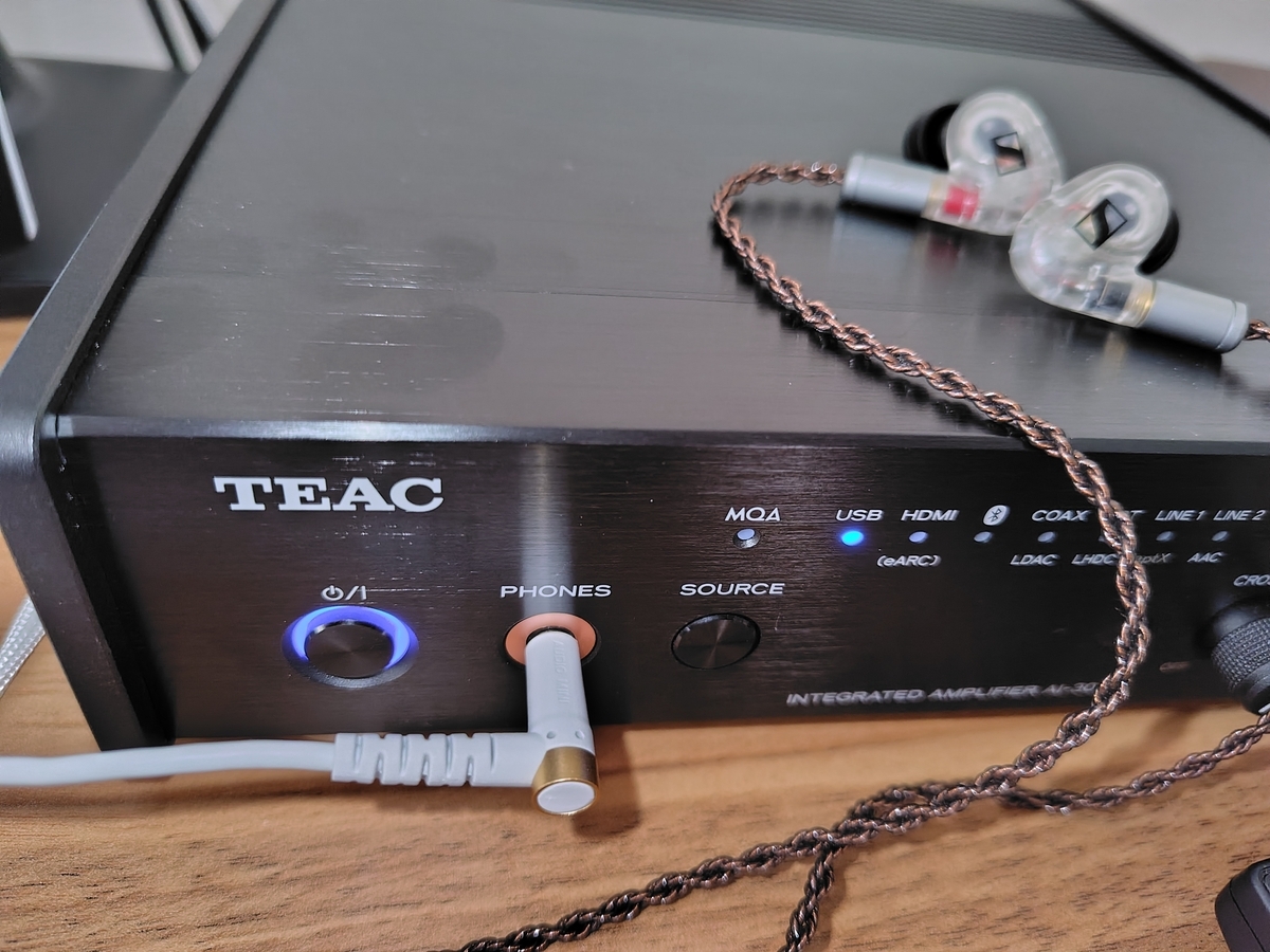 TEAC AI-303 プリメインアンプ　HDMI付 TEAC - AI-303/ブラック（HDMI・USB DAC・Bluetooth搭載プリメイン