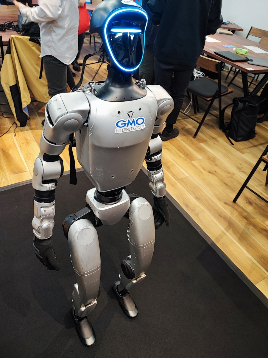 Unitree G1(250万円するヒューマノイドロボット)ハッカソンに参加しました!