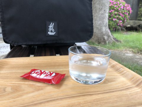 ツール・ド・御朱印 - 13 天明稲荷神社でいただいた梅ジュース