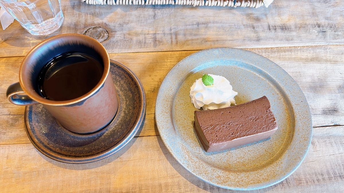 コーヒーとチョコレートテリーヌ