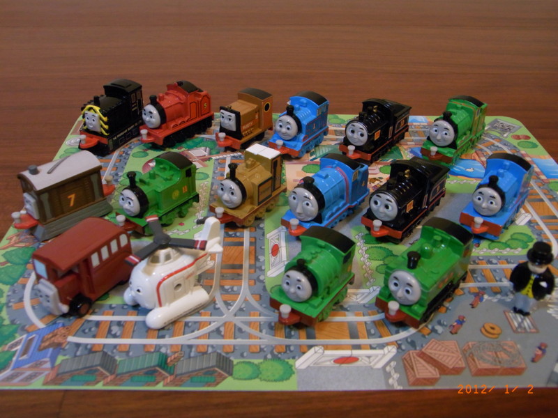 トーマス ポケットファンタジー 大きなステーション 持ち運び バンダイ