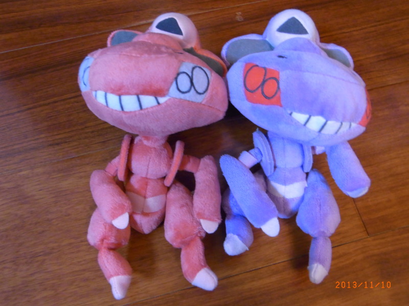 ポケモンセンターオリジナル 赤いゲノセクトドール - あっくんとゆう