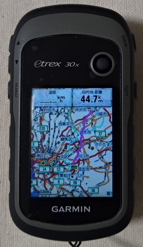 Garmin Etrex30xの使い方 準備編 ようへいのロードバイク体験記