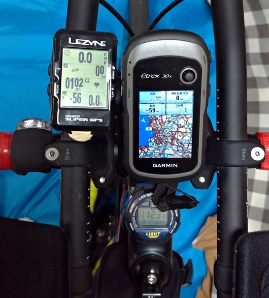 Garmin etrex30xをGPSサイコンとして使う - ようへいのロード