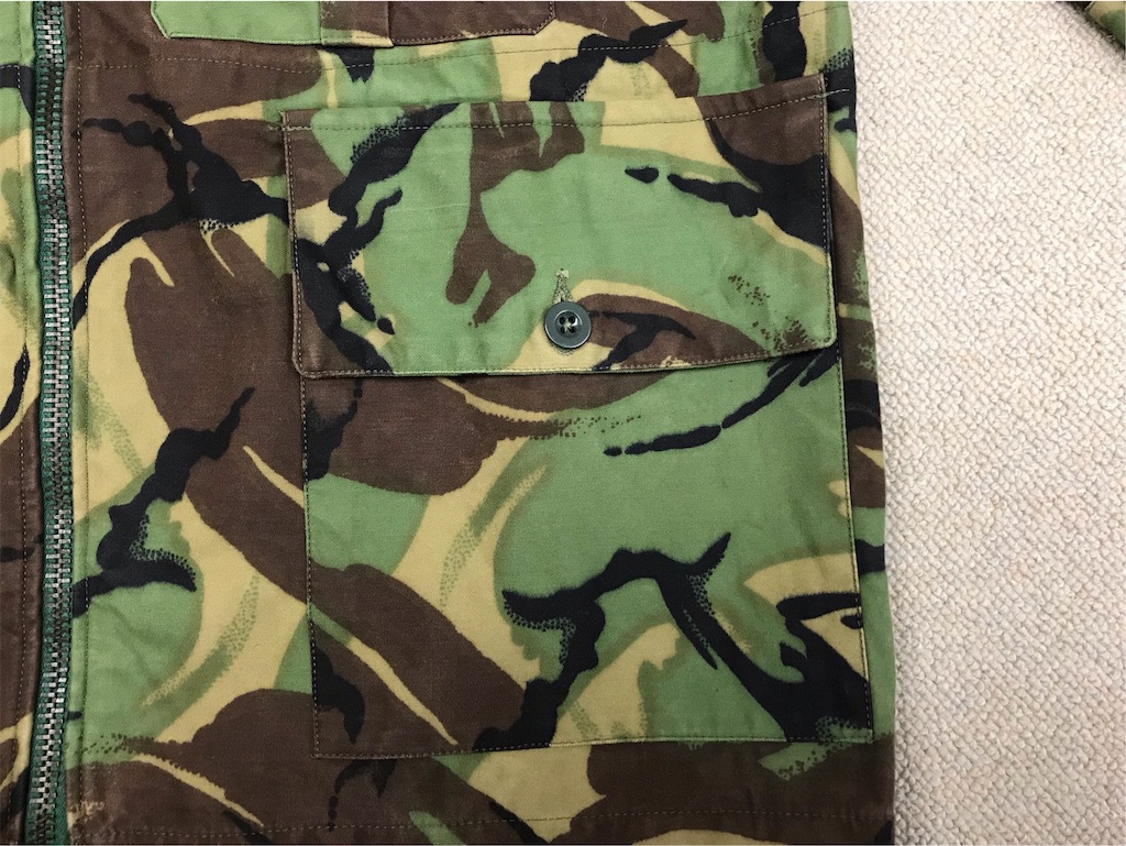 希少な迷彩服です！【イギリスの軍服】陸軍DPMスモック（P63