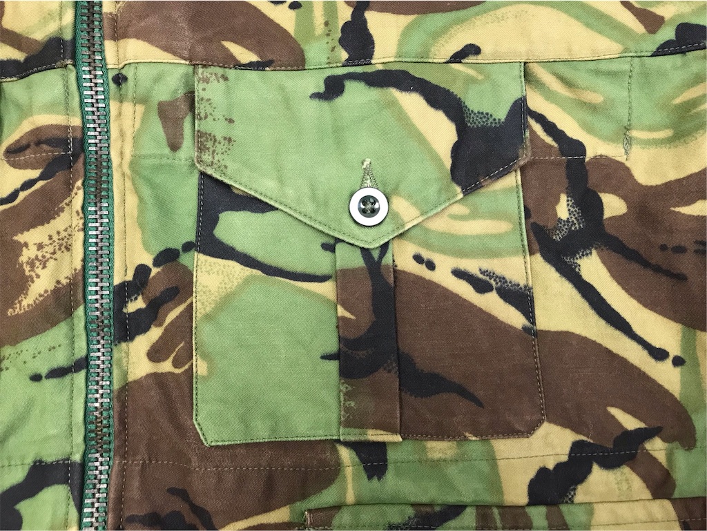 希少な迷彩服です！【イギリスの軍服】陸軍DPMスモック（P63