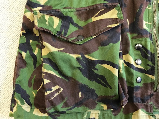 高品質！【イギリスの軍服】陸軍空挺迷彩スモック（DPM・イギリス製