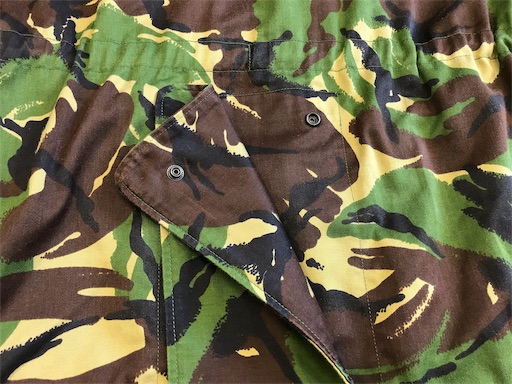 高品質！【イギリスの軍服】陸軍空挺迷彩スモック（DPM