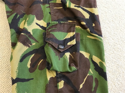 高品質！【イギリスの軍服】陸軍空挺迷彩スモック（DPM・イギリス製