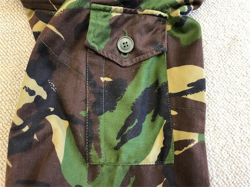 高品質！【イギリスの軍服】陸軍空挺迷彩スモック（DPM・イギリス製