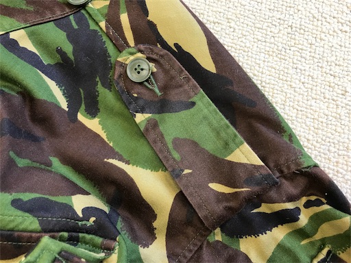 高品質！【イギリスの軍服】陸軍空挺迷彩スモック（DPM・イギリス製