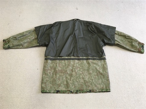 2型迷彩版です！【自衛隊装備品】陸上自衛隊迷彩作業外被とは