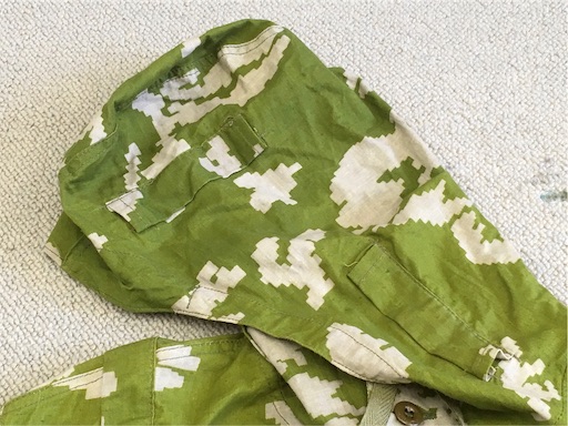 訳あり品です!【旧ソ連の軍服】リバーシブル迷彩カバーオール 訳あり品です!【旧ソ連の軍服】リバーシブル迷彩カバーオール