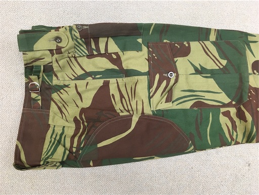 美しい迷彩です！【旧ローデシアの軍服】陸軍迷彩ユニフォーム