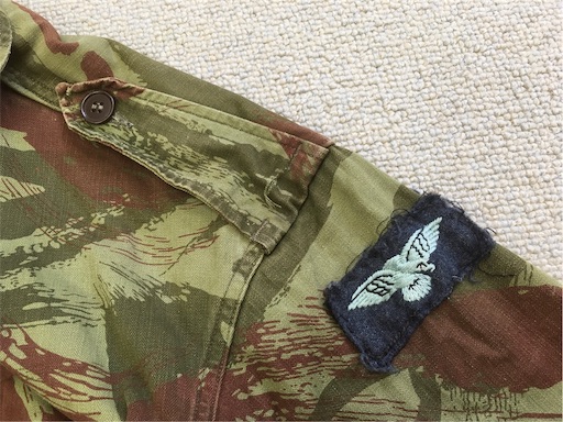 迷彩版です！【フランスの軍服】陸軍外人部隊用迷彩M47