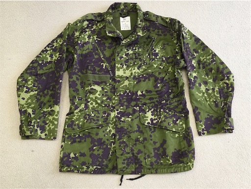 男性に人気！ 美しい迷彩です！【デンマークの軍服】陸軍迷彩フィールド 個人装備